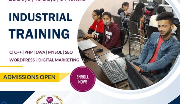 21days Industrial Training on Live Projects in H.P
