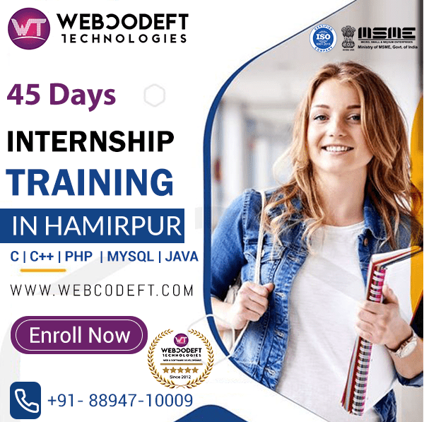 Industrial Training for Polytechnic/Diploma Students at Webcodeft Technologies 2024