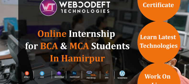 Online Internship in Webcodeft Technologies