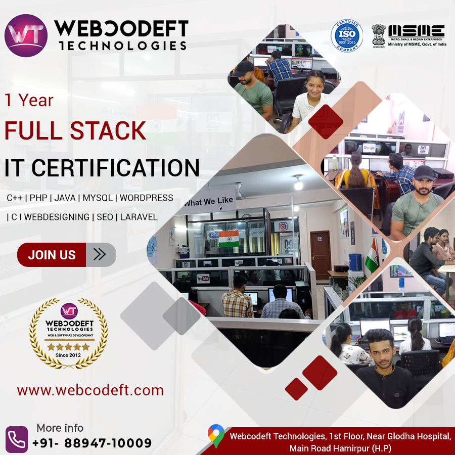 Web Development IT Certification 2024