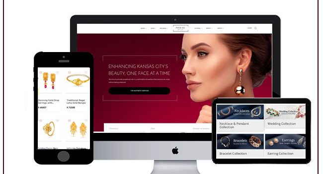 Jewellery & Cosmetic Website Development – Webcodeft Technologies