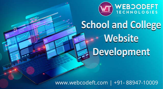 School & Colleges Website Development at Webcodeft Technologies