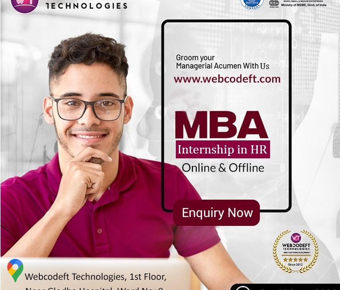 MBA Training in HR at Webcodeft Technologies 2024