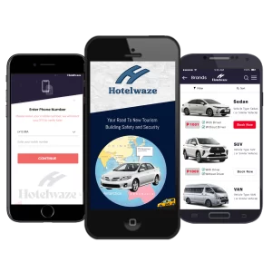 Hotelwaze Car App