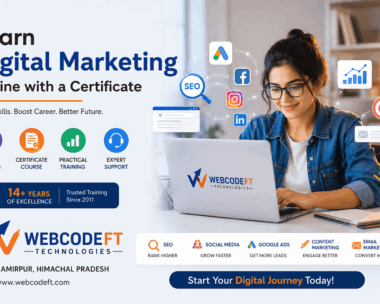 Learn Digital Marketing Online with a Certificate
