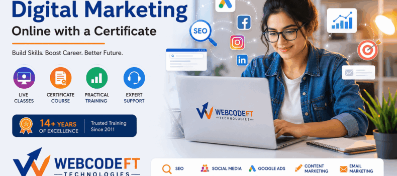 Learn Digital Marketing Online with a Certificate