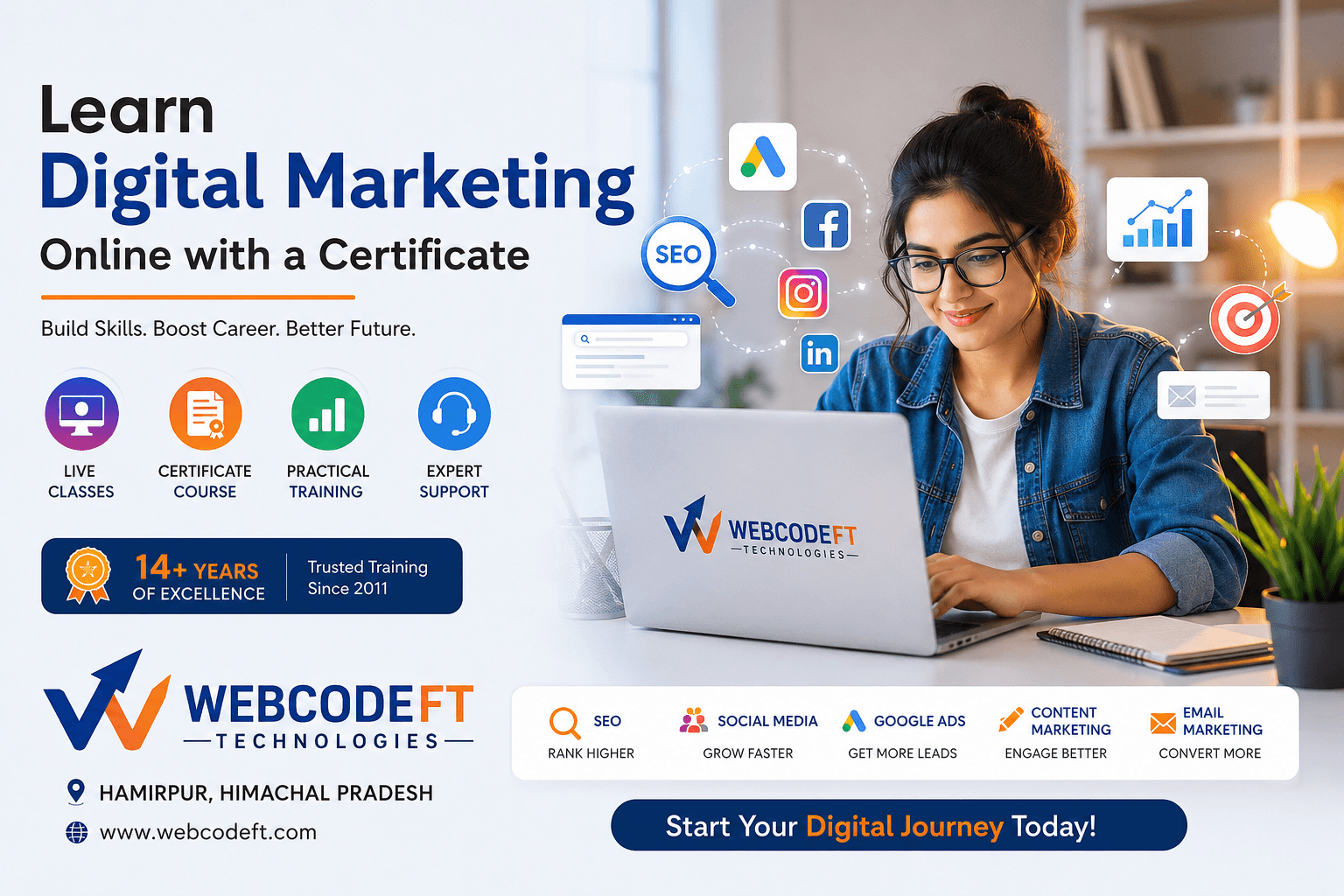 Learn Digital Marketing Online with a Certificate