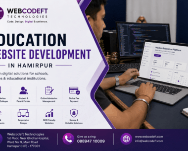 Education Website Development in Hamirpur