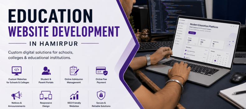 Education Website Development in Hamirpur