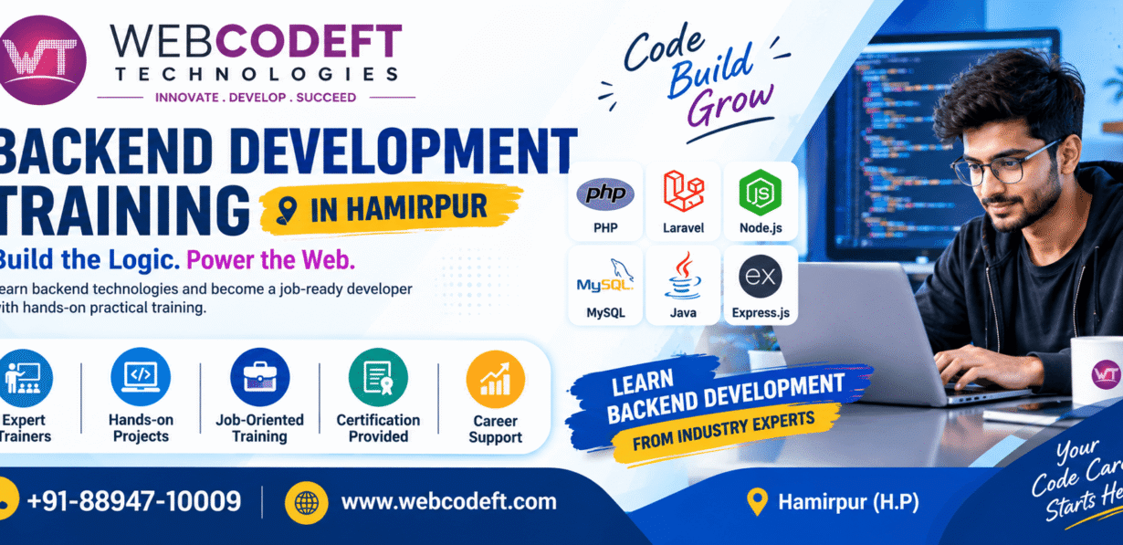 Backend Development Training in Himachal