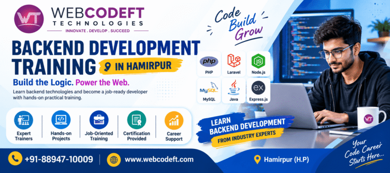 Backend Development Training in Himachal